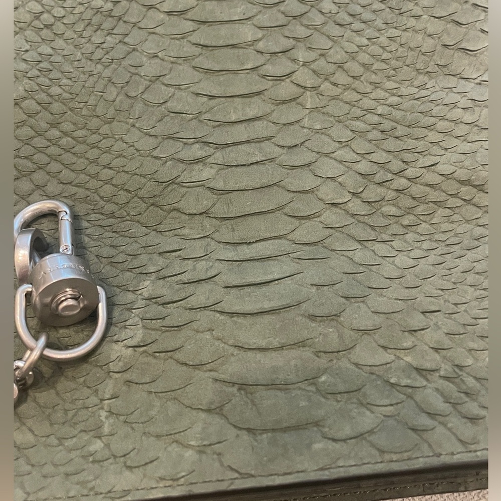 NWT Allsaints Sheringham Shoulder Bag in Sage Green - Picture 9 of 10